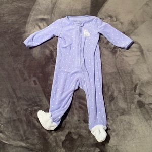 Carter’s Lavender Polka Dot Polar Bear 9 Months